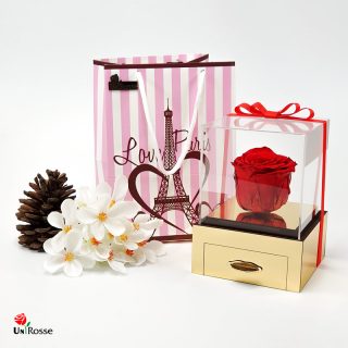 باکس رز جاودان مدل جواهر طلایی کشودار